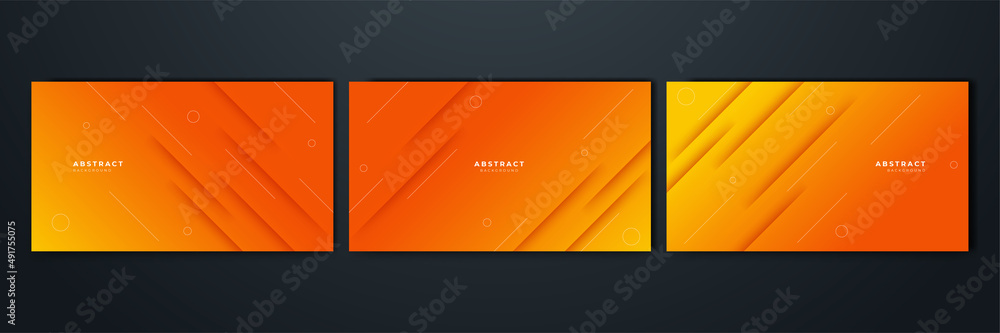 Modern orange yellow abstract background paper shine and layer element vector for presentation design. Suit for business, corporate, institution, party, festive, seminar, and talks. Modern orange yellow abstract background paper shine and layer element vector for presentation design. Suit for business, corporate, institution, party, festive, seminar, and talks.
