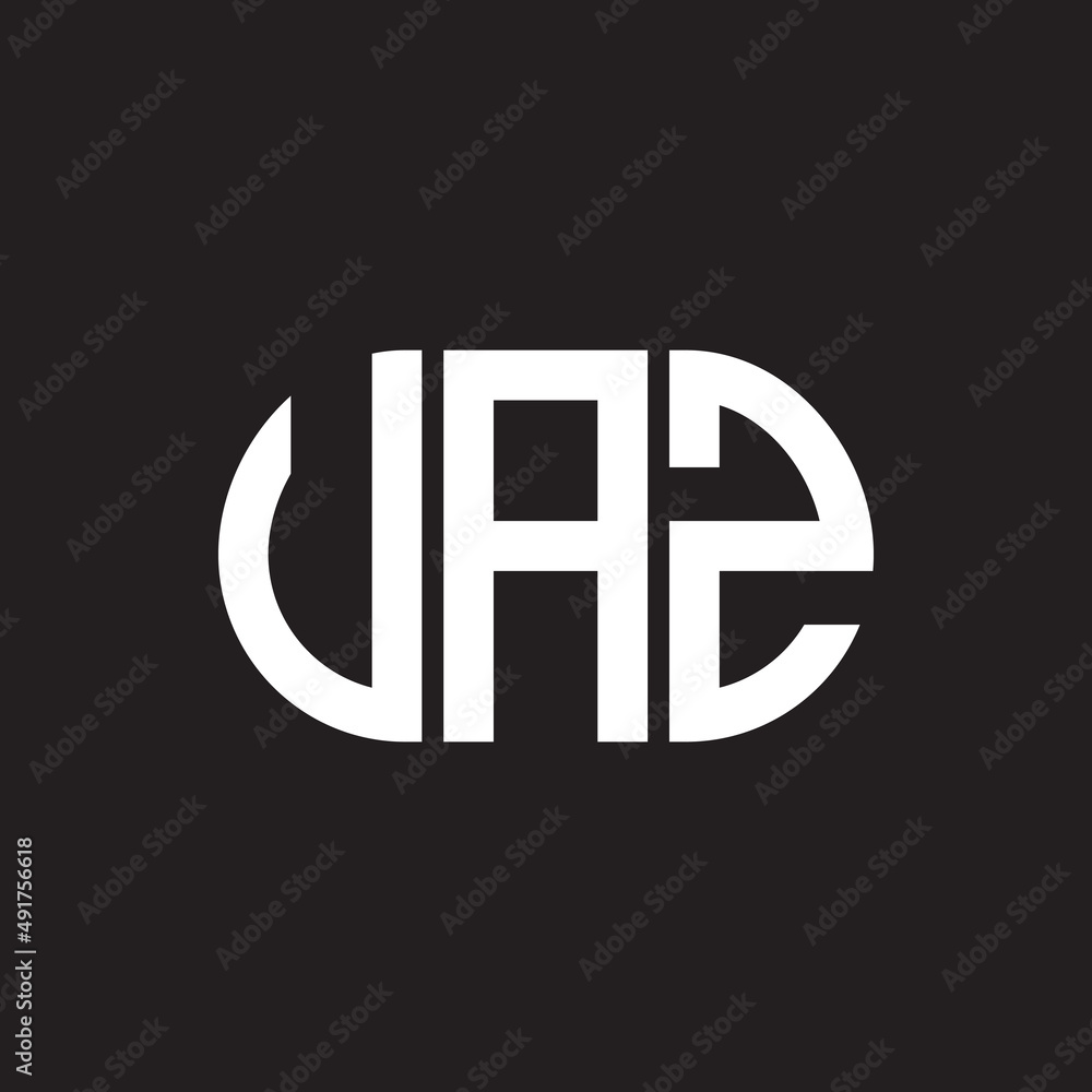 VAZ letter logo design. VAZ monogram initials letter logo concept. VAZ letter design in black background. VAZ letter logo design. VAZ monogram initials letter logo concept. VAZ letter design in black background.