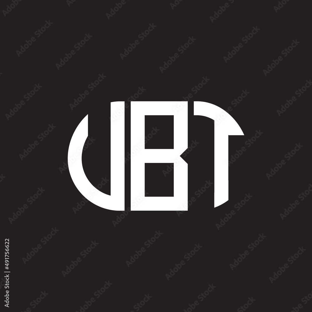 VBT letter logo design. VBT monogram initials letter logo concept. VBT letter design in black background. VBT letter logo design. VBT monogram initials letter logo concept. VBT letter design in black background.
