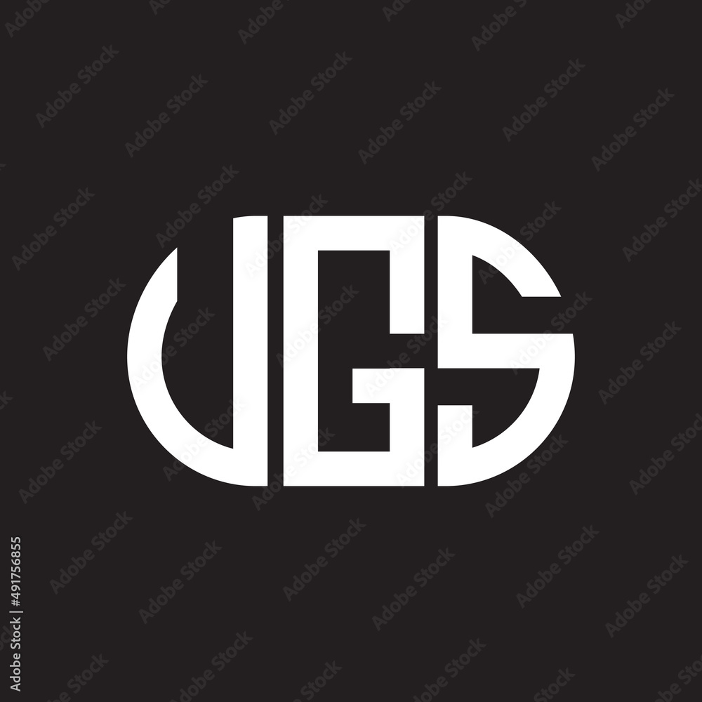 VGS letter logo design. VGS monogram initials letter logo concept. VGS letter design in black background. VGS letter logo design. VGS monogram initials letter logo concept. VGS letter design in black background.