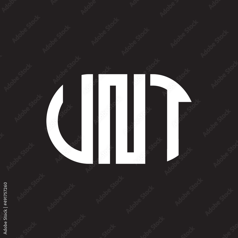 VNT letter logo design. VNT monogram initials letter logo concept. VNT letter design in black background. VNT letter logo design. VNT monogram initials letter logo concept. VNT letter design in black background.