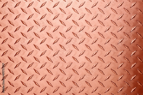 copper background with diam...