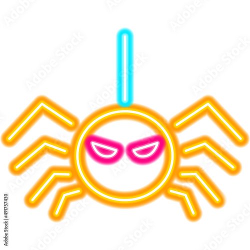 Halloween Spider Neon