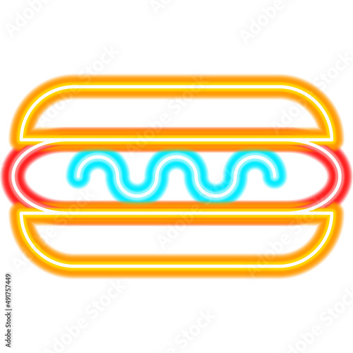 Hot Dog Neon