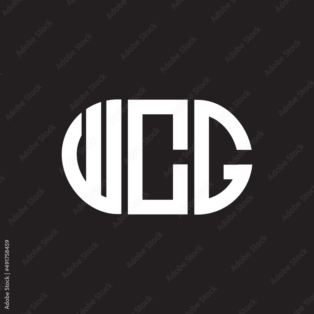 WCG letter logo design on black background. WCG creative initials letter logo concept. WCG letter design. WCG letter logo design on black background. WCG creative initials letter logo concept. WCG letter design.