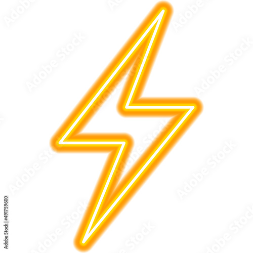 Weather Lightning Neon