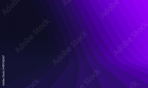 Abstract purple wave background. Gradient layers. © Kavik