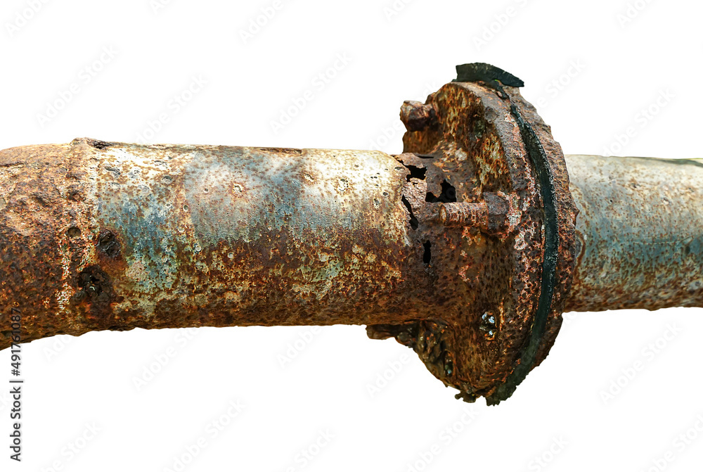 Rusty Metal Pipe