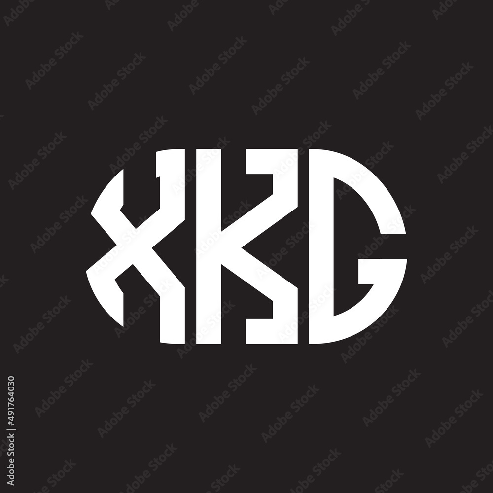 XKG letter logo design. XKG monogram initials letter logo concept. XKG letter design in black background. XKG letter logo design. XKG monogram initials letter logo concept. XKG letter design in black background.
