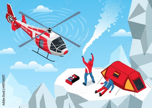 Climbing Emergency Service Composition