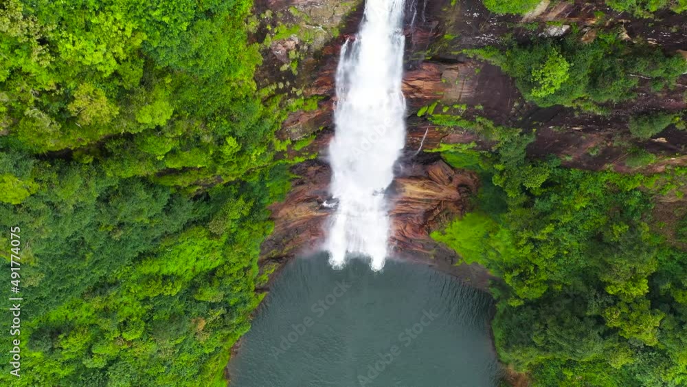 Waterfalls among the green forest. Sri Lanka. Gartmore Falls, Sri Lanka. Waterfalls among the green forest. Sri Lanka. Gartmore Falls, Sri Lanka.