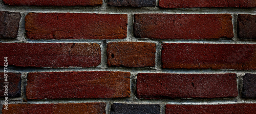 Photo vintage textured brick wall