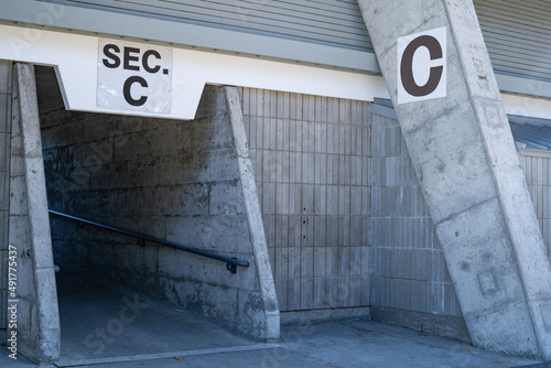 Soccer - Football Stadium Details - Bleachers, Sets, Rows, and Numbers