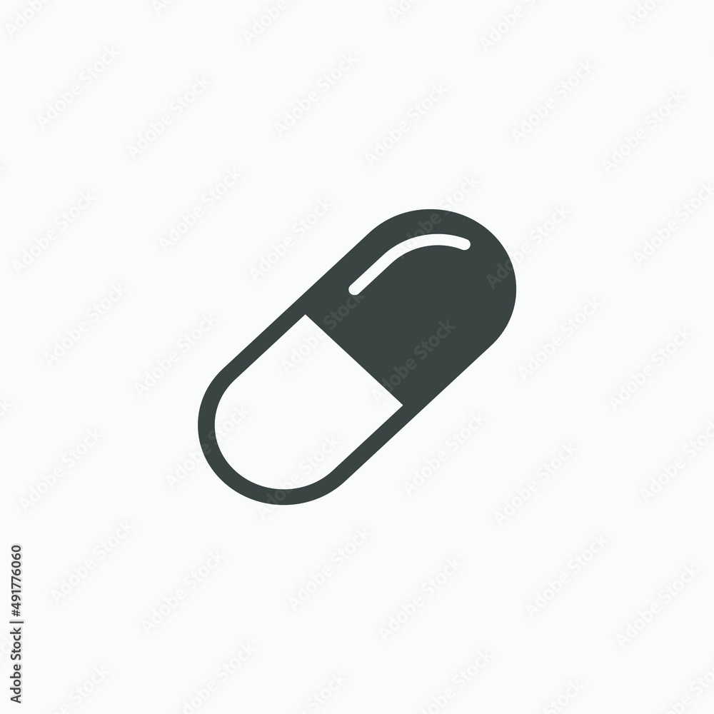 capsule, pill, drug, pharmacy, tablet, medicine icon vector isolated capsule, pill, drug, pharmacy, tablet, medicine icon vector isolated