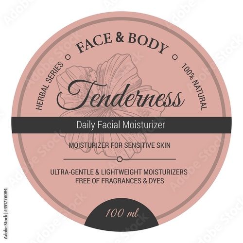 Daily facial moisturizer sensitive skin cream