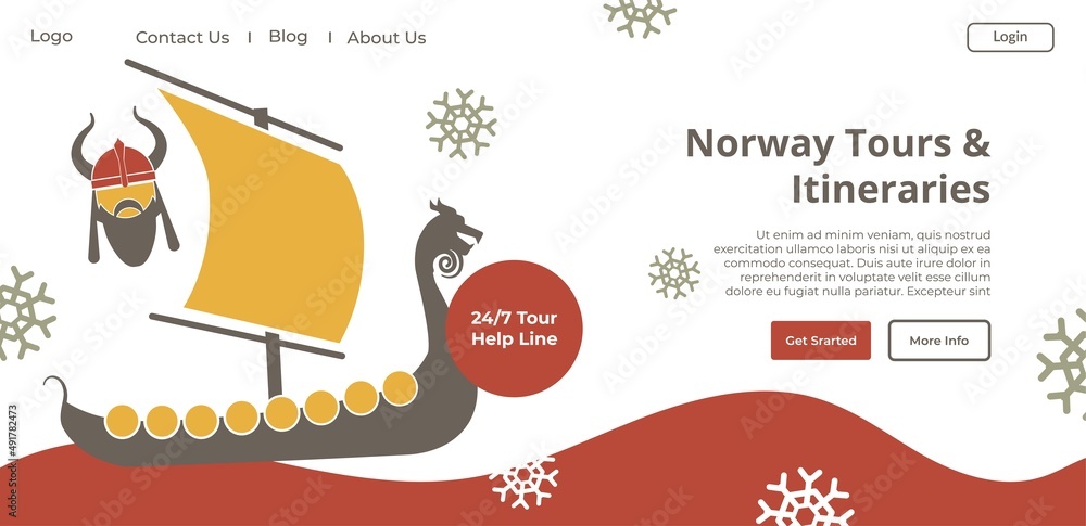 Norway Tours and Itineraries, tourist website