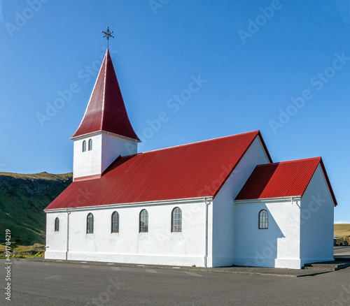 Vikurkirkja Lutheran Church, Vik I Myrdal, Iceland