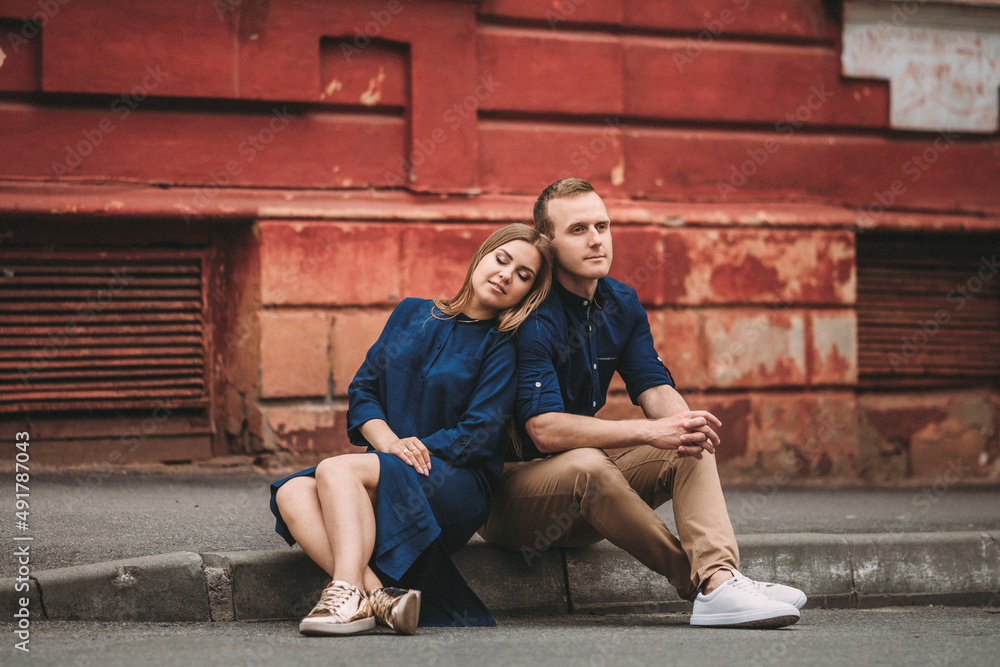 Portrait of emotional young couple hugging each other tightly, boyfriend and girlfriend, love you so much, strong affection in relationship Portrait of emotional young couple hugging each other tightly, boyfriend and girlfriend, love you so much, strong affection in relationship