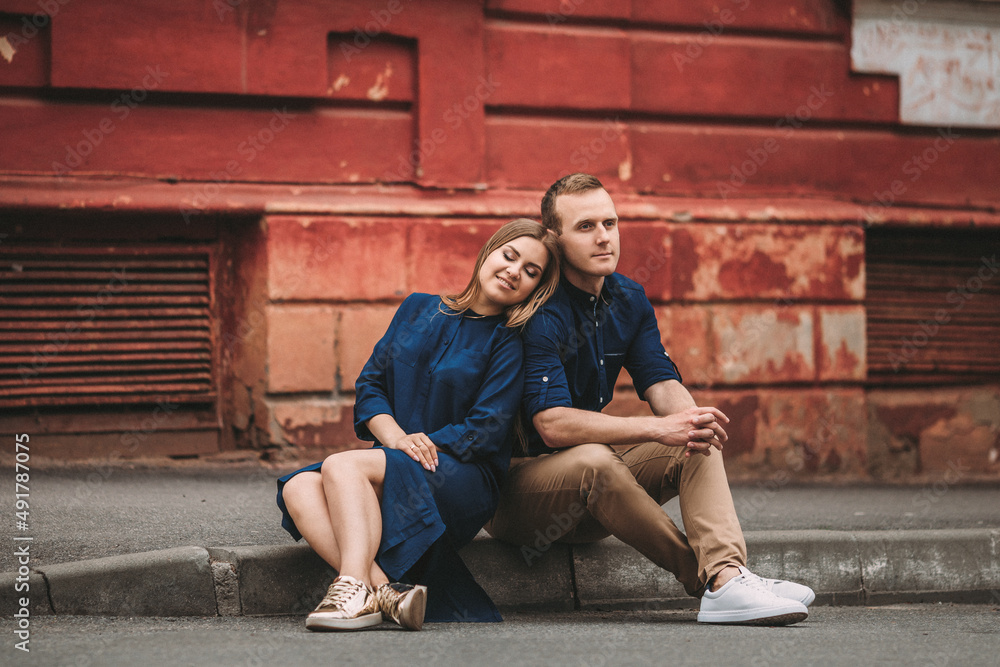 Portrait of emotional young couple hugging each other tightly, boyfriend and girlfriend, love you so much, strong affection in relationship Portrait of emotional young couple hugging each other tightly, boyfriend and girlfriend, love you so much, strong affection in relationship
