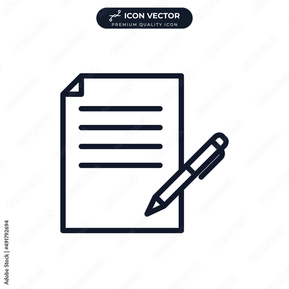 document icon symbol template for graphic and web design collection logo vector illustration document icon symbol template for graphic and web design collection logo vector illustration