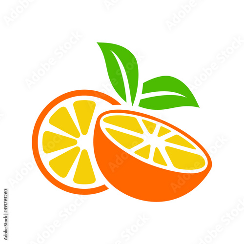 Fresh orange fruits on summer season. Summer fruit