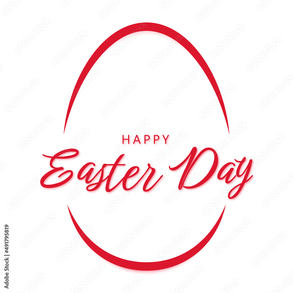 Happy easter background in paper style Happy easter background in paper style