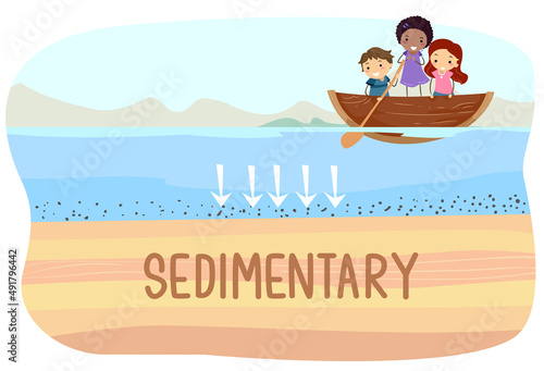 Kids Boat Sedimentary Rock ...