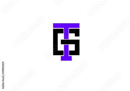 gt tg g t initial letter logo photo