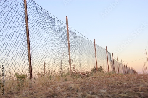 fence with wire