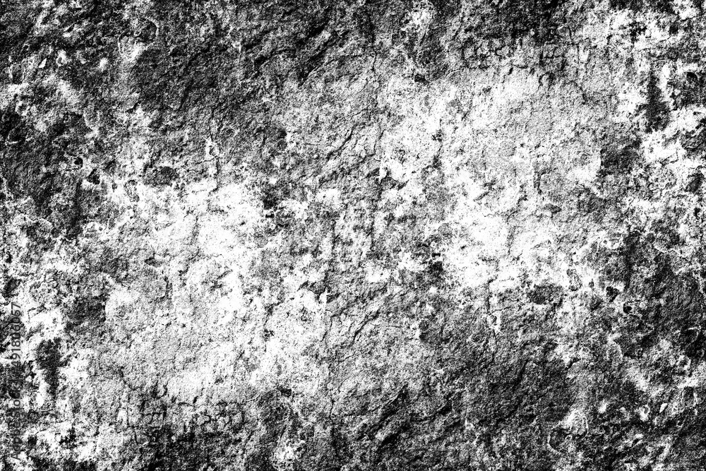 Obraz premium Dark gray rugged surface of an old concrete wall for texture