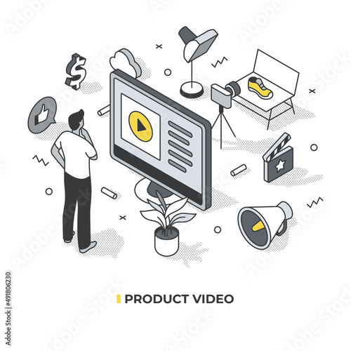 Product Video Isometric Scene