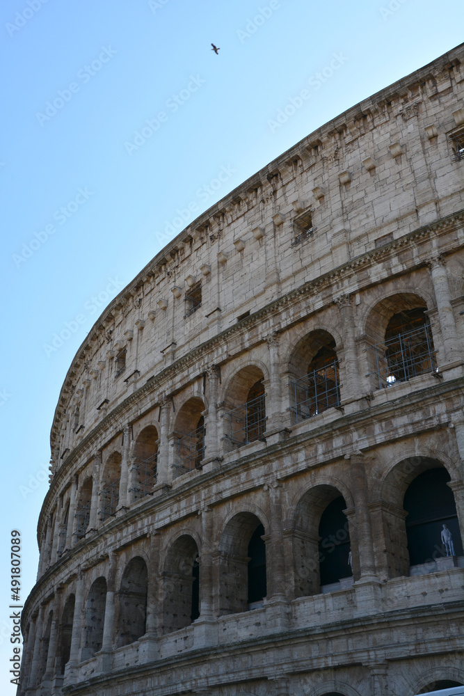 the colosseum in Rome