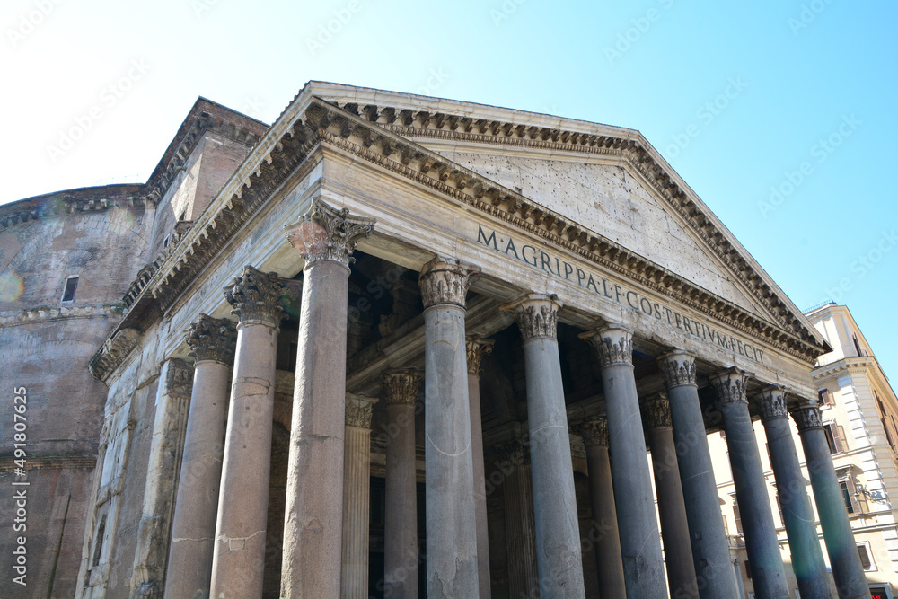 the Pantheon in Rome