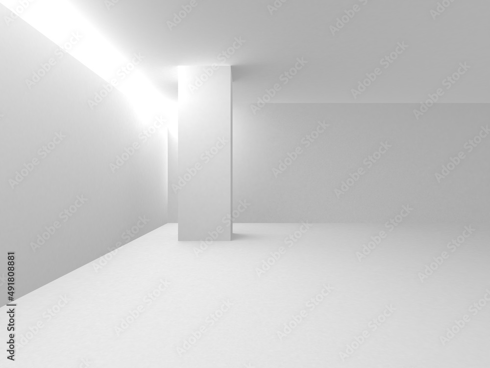 White Modern Background. Abstract Building Concept White Modern Background. Abstract Building Concept