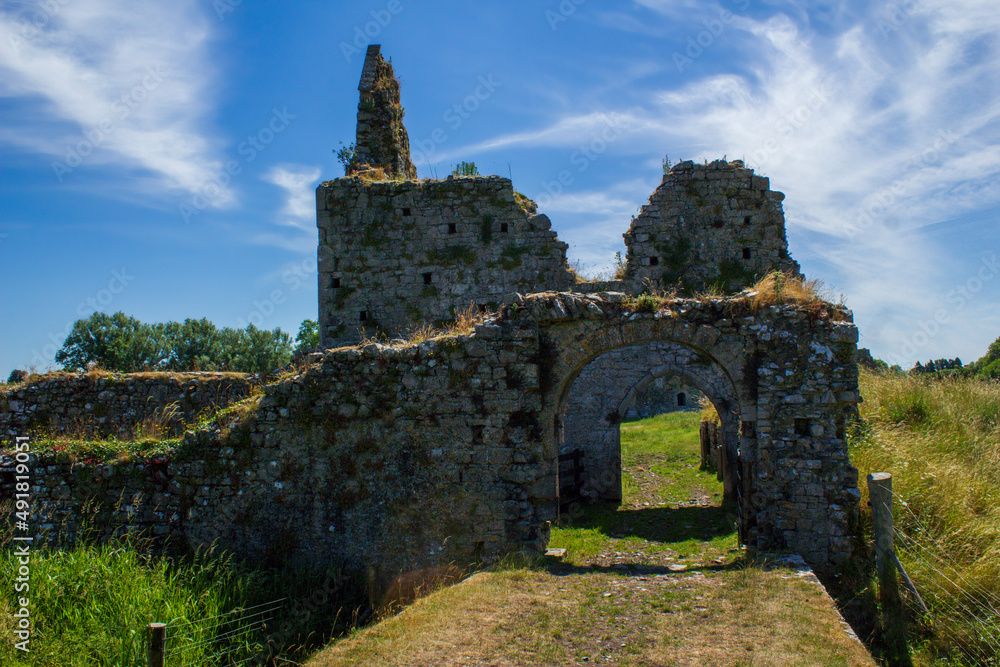 Entrance to the abbey remains Entrance to the abbey remains