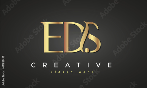 EDS creative luxury logo design photo
