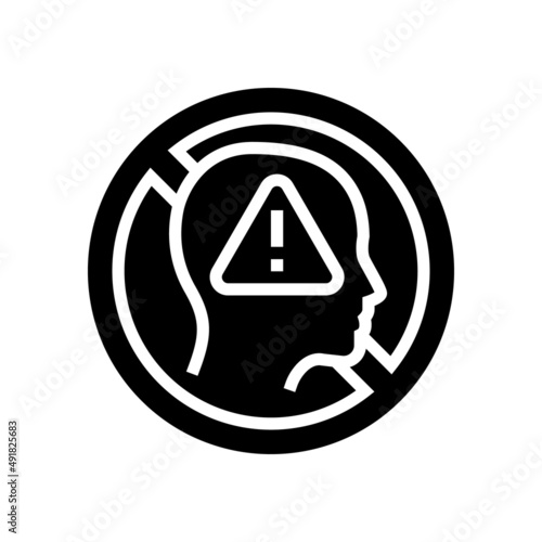 cancel culture glyph icon vector. cancel culture sign. isolated contour symbol black illustration