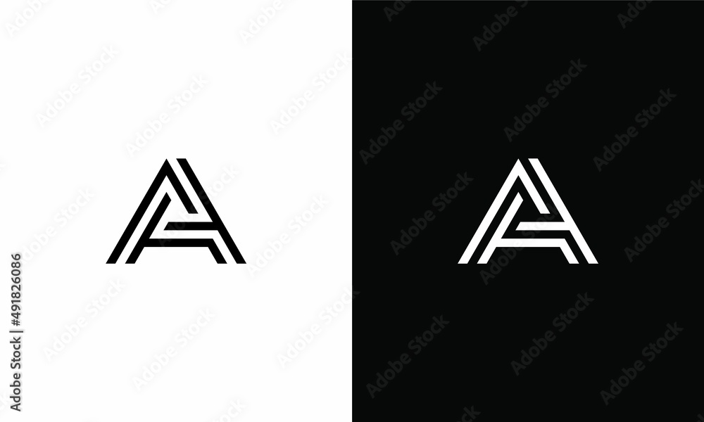 letter A logo initial vector icon design illustration letter A logo initial vector icon design illustration