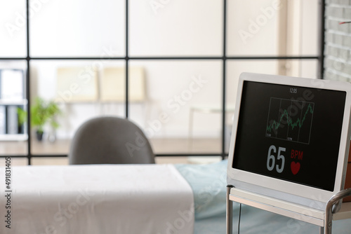 Medical heart rate monitor ...