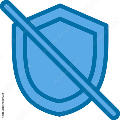 Shield Off Icon