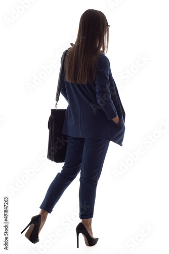 Woman in full growth. Girl ...