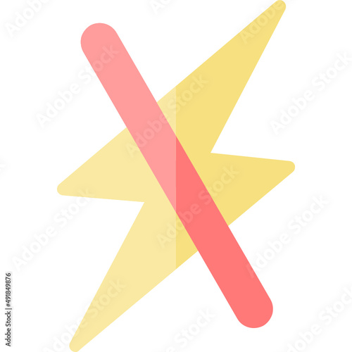 Zap Off Icon