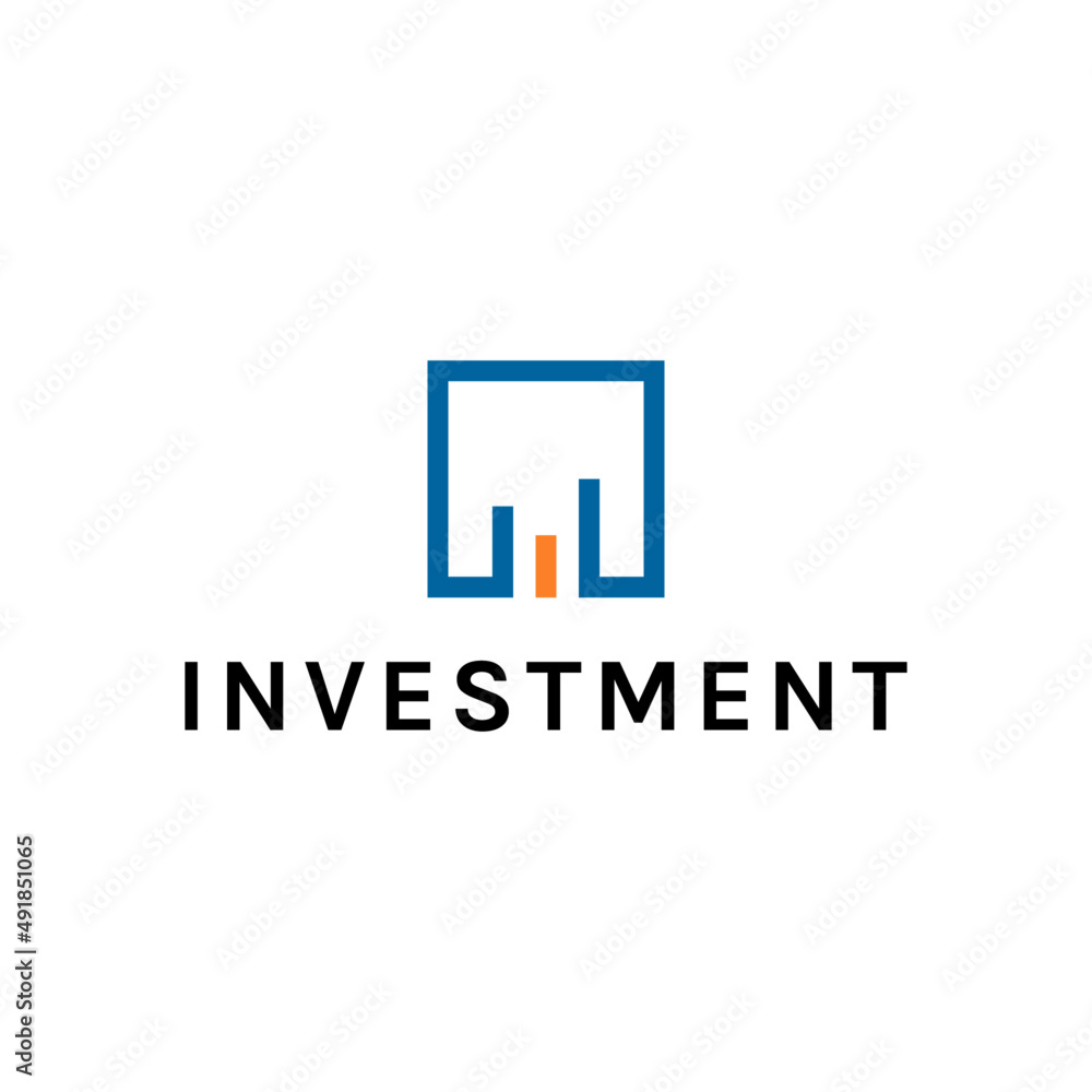 modern business Logo Design for accounting, financial advisor, and investment. vector art illustration modern business Logo Design for accounting, financial advisor, and investment. vector art illustration