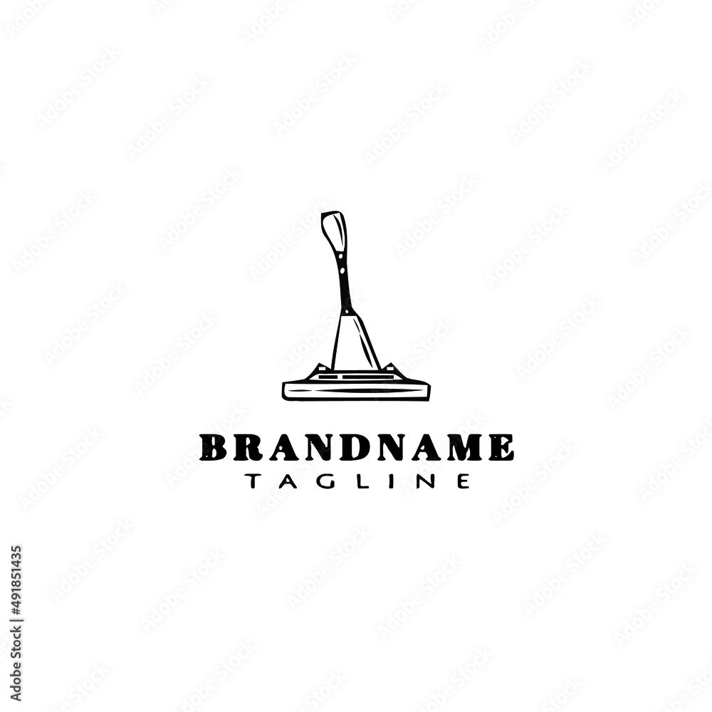 gear box logo cartoon icon design template black isolated vector illustration gear box logo cartoon icon design template black isolated vector illustration