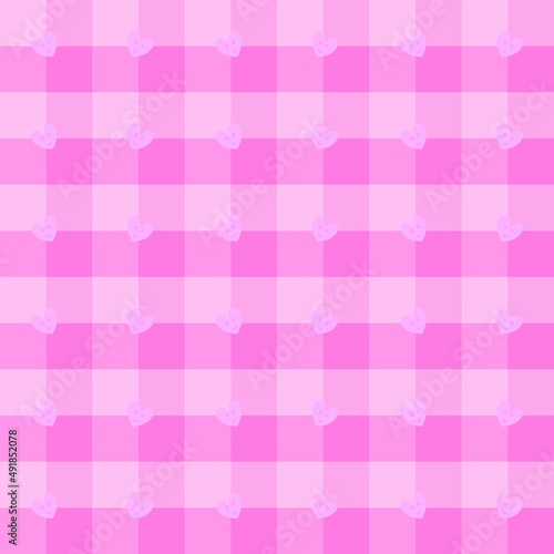 Plaid fabric tartan textile cloth pattern seamless abstract background wallpaper texture vector illustration