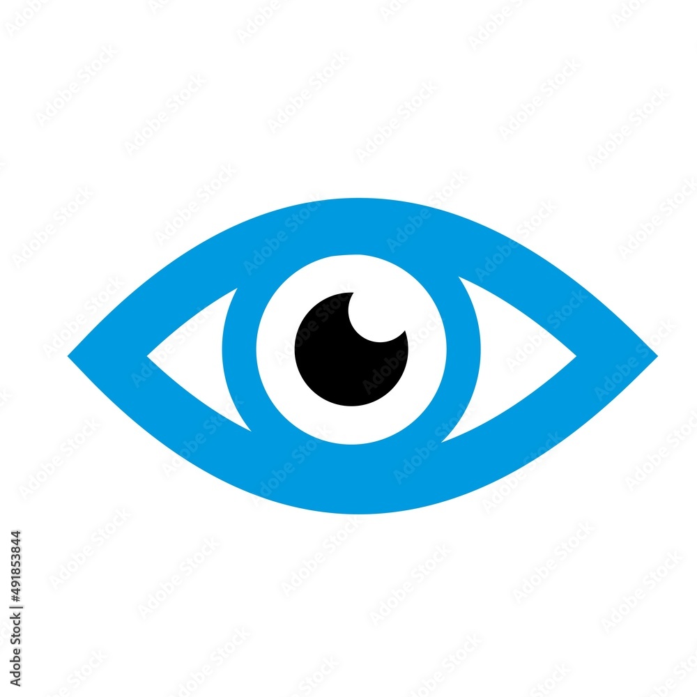 human eye icon vector design