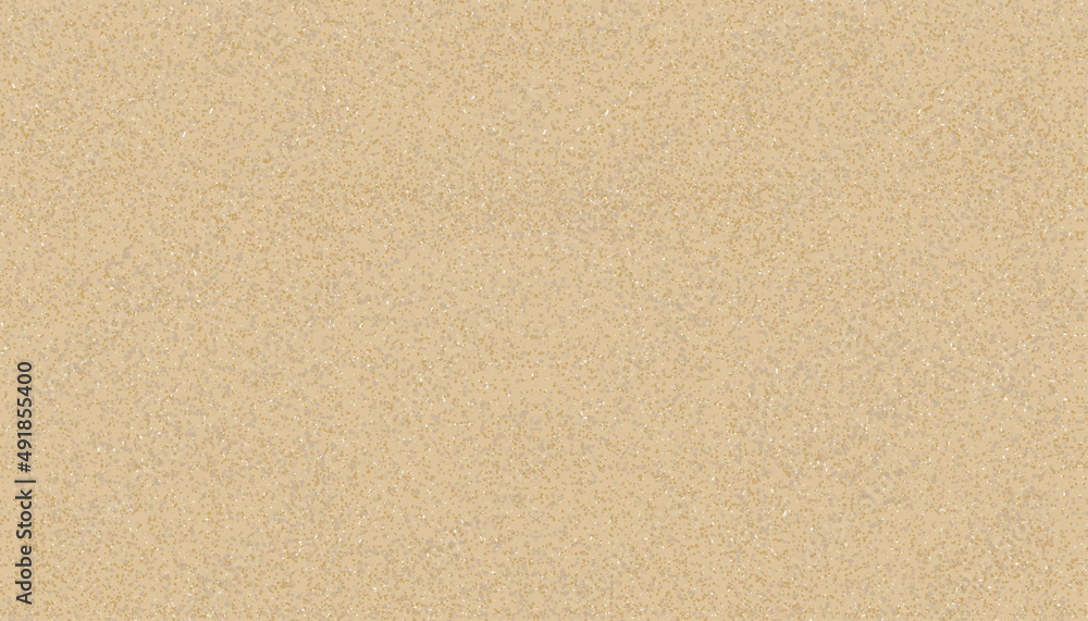 Seamless Sandy Beach for background.Vector illustration Pattern Sand Texture,Backdrop Endless Brown Beach sand dune for Summer banner background. - obrazy, fototapety, plakaty 