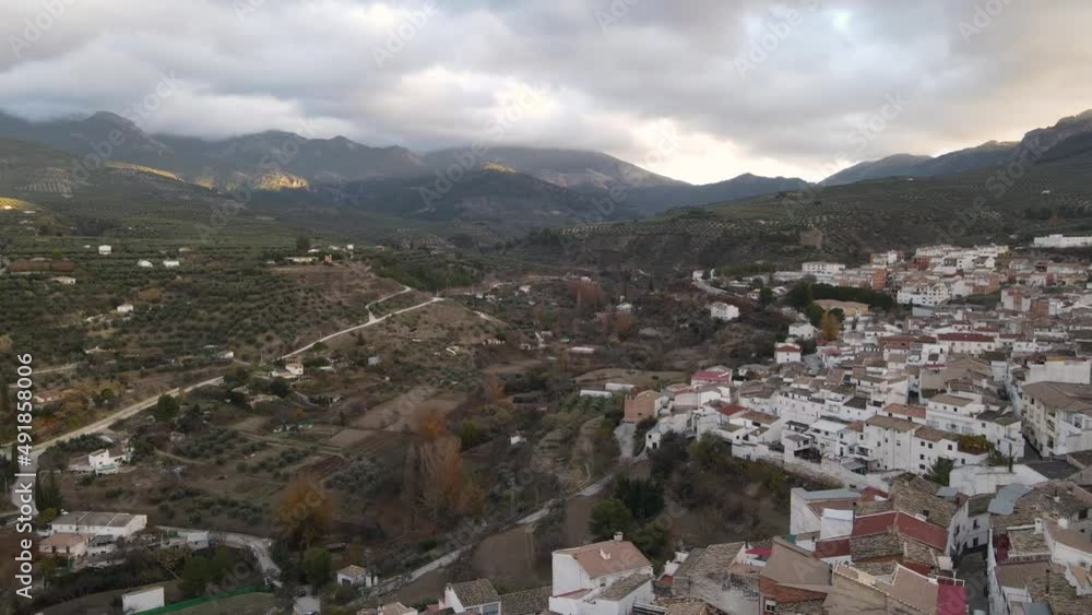 Aerial view from olive's sea in Quesada, Jaen, Spain Aerial view from olive's sea in Quesada, Jaen, Spain