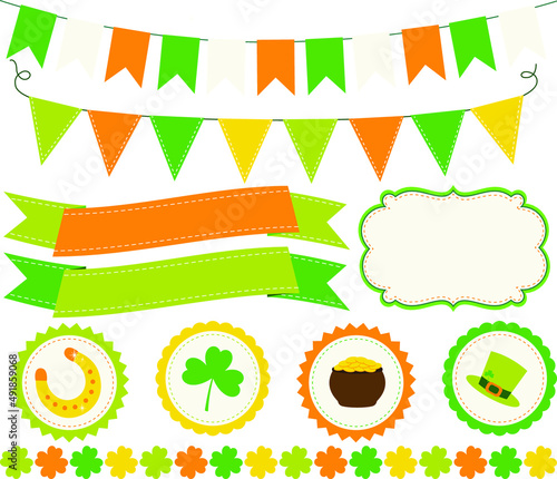 St. Patrick's Day Borders, Garland, Bunting