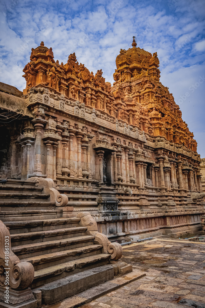 Tanjore Big Temple Or Brihadeshwara Temple Was Built By King Raja Raja ...